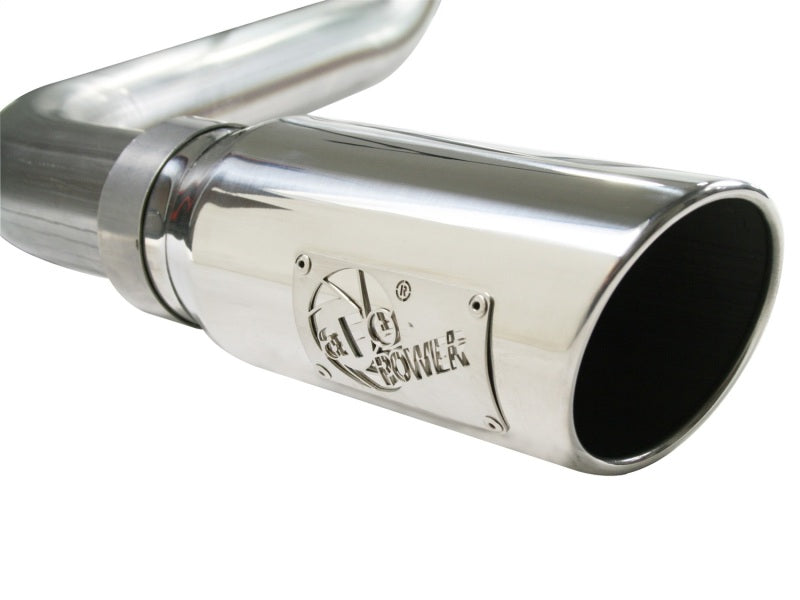 aFe MACHForce XP Exhaust Cat-Back SS-409 07-09 Toyota Tundra V8-5.7L w/ Polished Tip - #49-46006-P