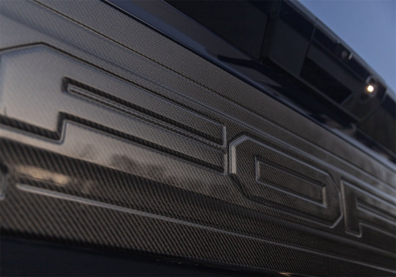 Ford Racing for 2021-2024 Ford F150 Raptor Carbon Fiber Tailgate Panel - Gloss