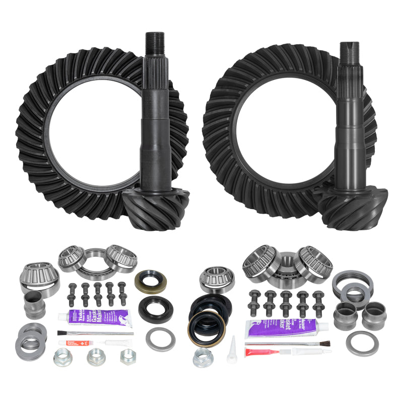 Yukon Gear & Axle YGKT006-488-3 Ring & Pinion Gear Kit Front & Rear for Toyota 8/8IFS Diff (with Factory Locker) 4.88 Ratio