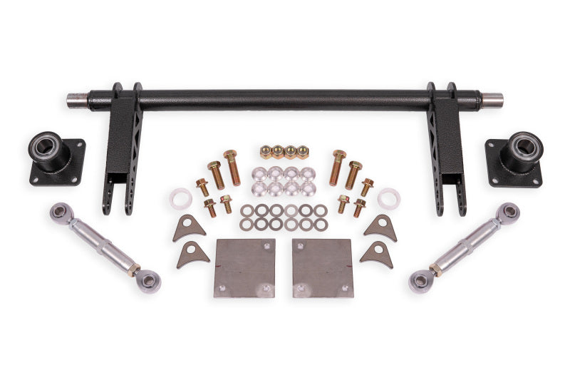 BMR 1979-2004 Ford Mustang 1.375in Rear Weld-on Anti-roll Bar Kit Hollow - Black Hammertone