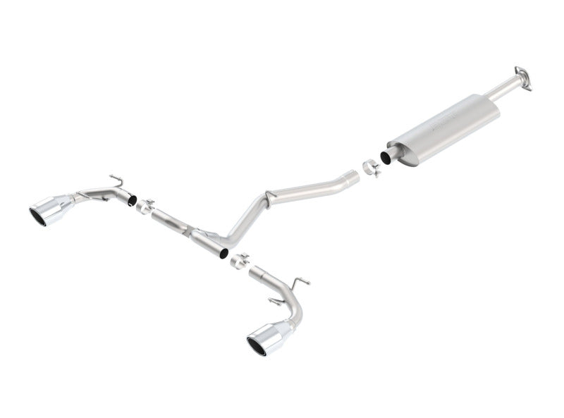 Borla 140496 13-15 Scion FR-S 2.0L 4cyl 6spd / 13 Subaru BRZ 2.0L 4cyl 6spd SS Catback Exhaust - #140496
