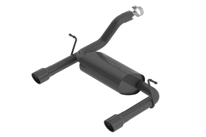 Borla 11955CB 2018 Jeep Wrangler JL/JLU 3.6L 2DR/4DR Touring SS Axle Back Black Coated Exhaust w/3.5in Tips - #11955CB