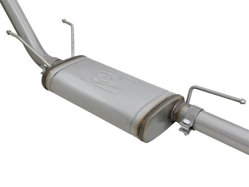aFe MACH Force-Xp 2-1/2in 304 SS Cat-Back Exhaust w/Black Tips 2016+ Toyota Tacoma L4-2.7L / V6-3.5L - #49-46042-B