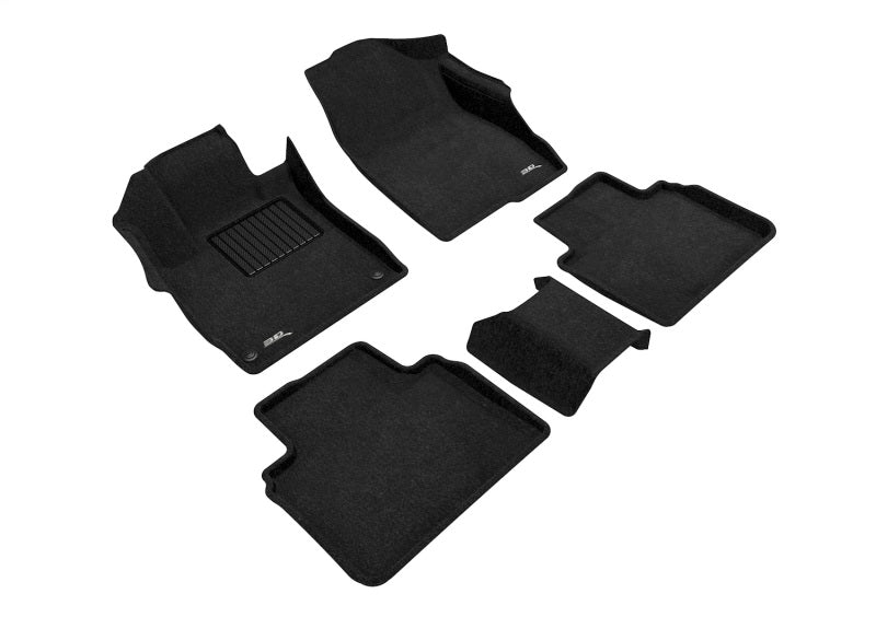 3D MAXpider Elegant Front & Rear Floor Mats for 2018-2022 Honda Accord