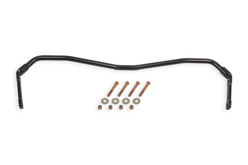 BMR 1978-1987 G-Body Rear Sway Bar Kit - 1.00in Hollow - Non-Adjustable - Black Hammertone