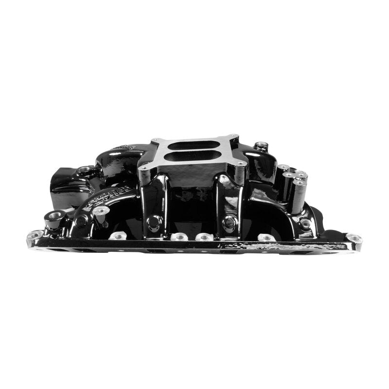 Edelbrock 7581-BP RPM Air-Gap Small Block Ford 351W Intake Manifold - Black Plasma Finish