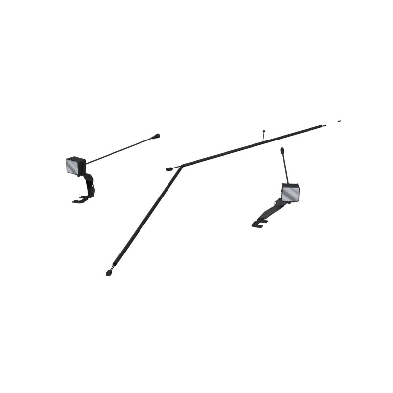 MBRP Ditch Light Kit Amber Flood Beam Ford Ranger Raptor