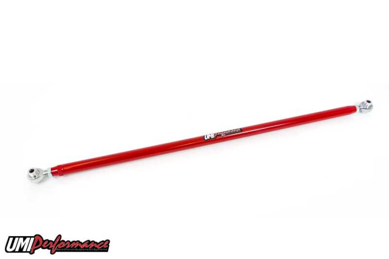 UMI Performance 2023-R Double Adjustable Panhard Bar Red for 1982-2002 GM F-Body