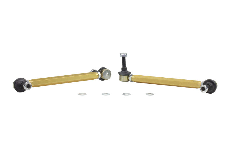 Whiteline KLC106 Front Sway Bar Link Kit Adjustable Ball End Links