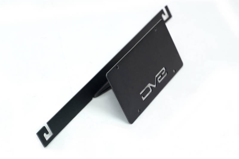 DV8 Offroad 21-23 Ford Bronco Capable Bumper Front License Plate Mount - #LPBR-04