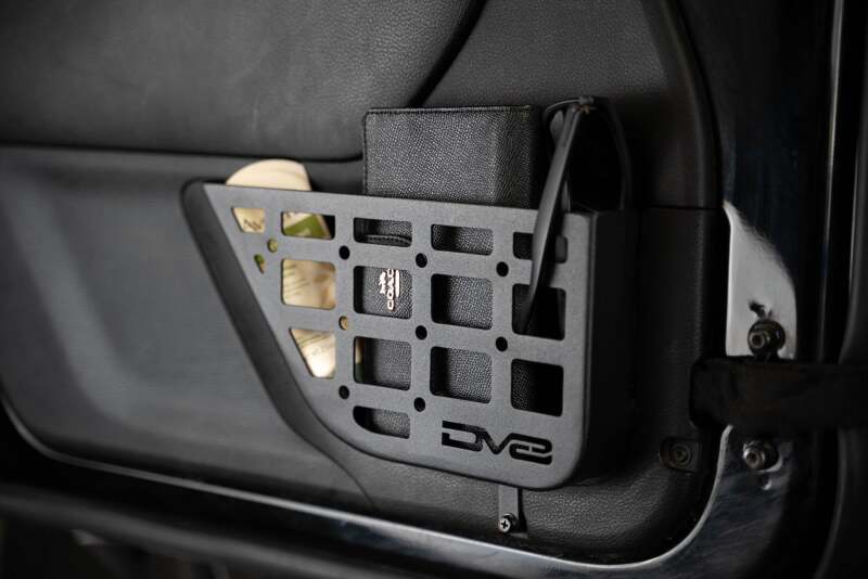 DV8 Offroad 2011-2018 Jeep Wrangler JK Slim Front Door Molle Pockets - #MPJK-07