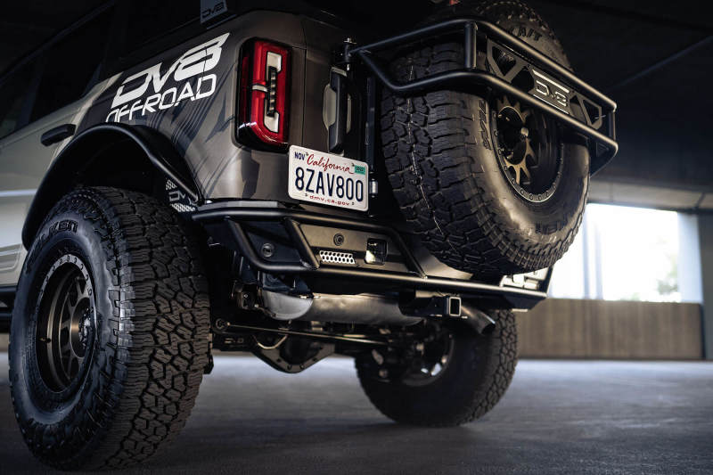 DV8 Offroad 21-23 Ford Bronco Competition Series Rear Bumper - #RBBR-04