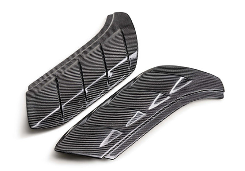 Ford Racing for 2022-2024 Bronco Raptor 2x2 Twill Carbon Fiber Fender Vent Set- Gloss