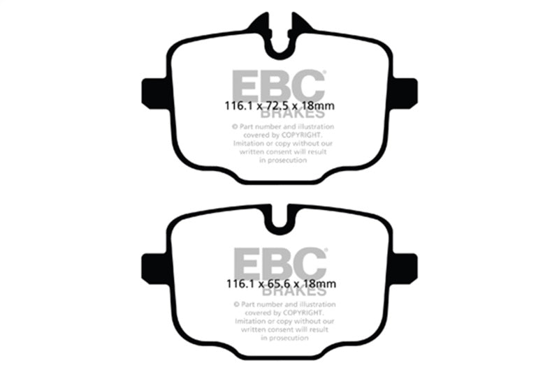 EBC 2021+ BMW M3/M4 3.0TT (G80/G82/G83) Yellowstuff Rear Brake Pads DP42089R