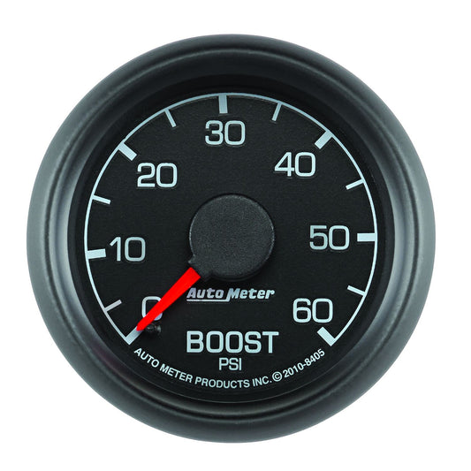 AutoMeter 8405 Factory Match 52.4mm Mechanical 0-60 PSI Boost Gauge for Ford