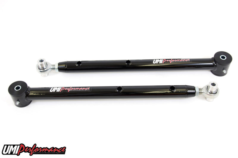 UMI Performance 3014-B Tubular Single Adjustable Lower Control Arms Black