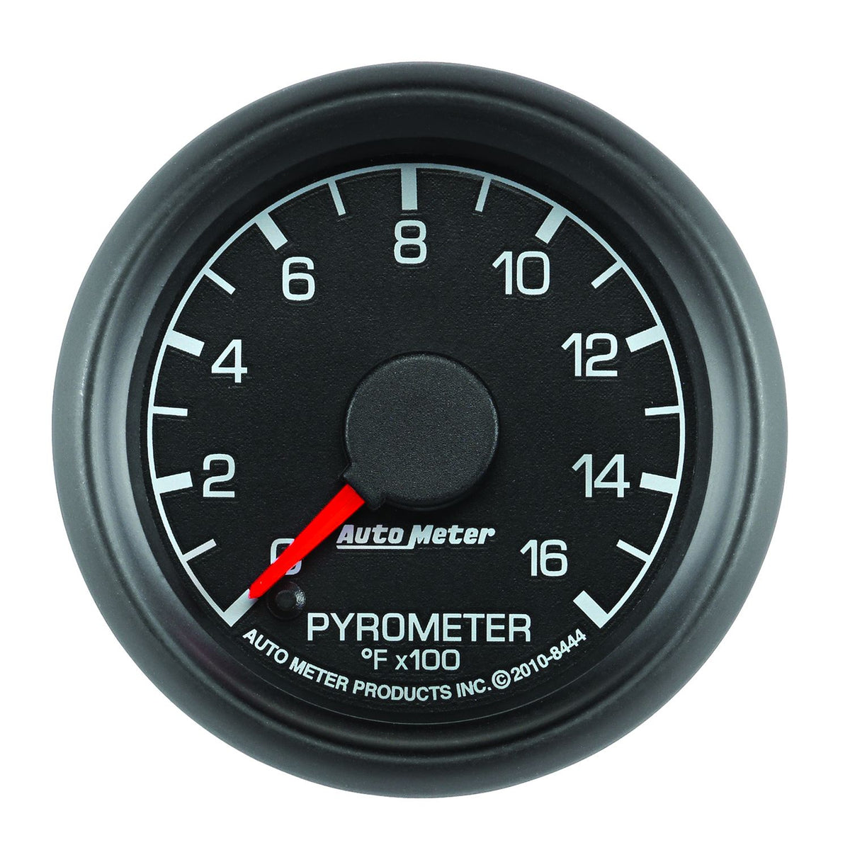 AutoMeter 8444 Factory Match 52mm Full Sweep Electric 0-1600 Degrees F EGT Pyrometer Gauge for Ford