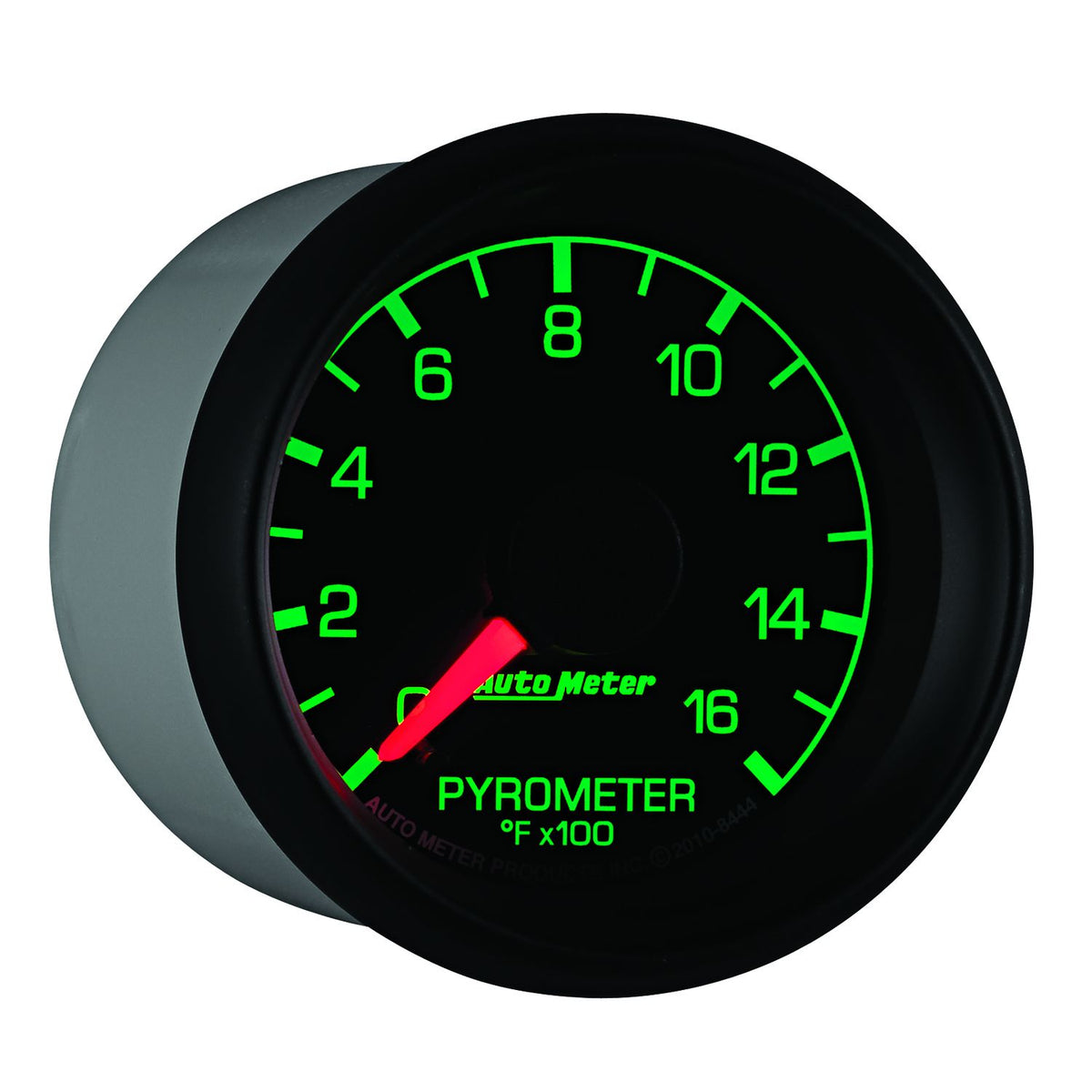 AutoMeter 8444 Factory Match 52mm Full Sweep Electric 0-1600 Degrees F EGT Pyrometer Gauge for Ford