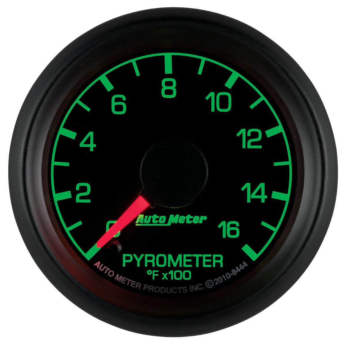 AutoMeter 8444 Factory Match 52mm Full Sweep Electric 0-1600 Degrees F EGT Pyrometer Gauge for Ford