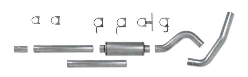Diamond Eye K4310A 4in Cat-Back Exhaust Kit - 1994-1997 Ford F-250/F-350 | Aluminized