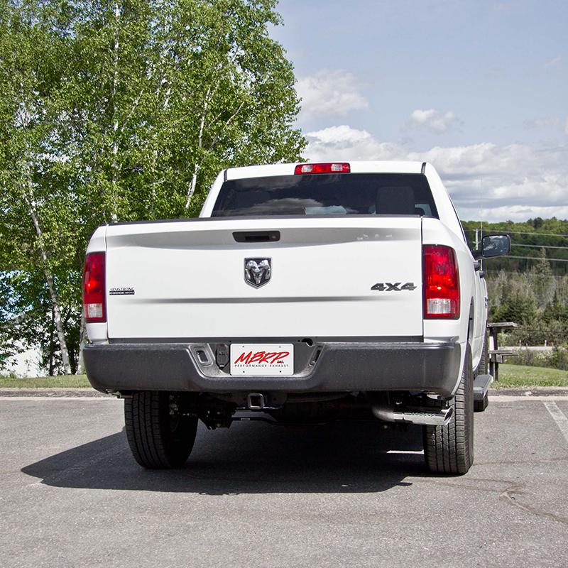 MBRP S6169409 2014 Dodge Ram 1500 3.0L EcoDiesel 3.5in Filter Back Exhaust Single Side Exit T409 - #S6169409
