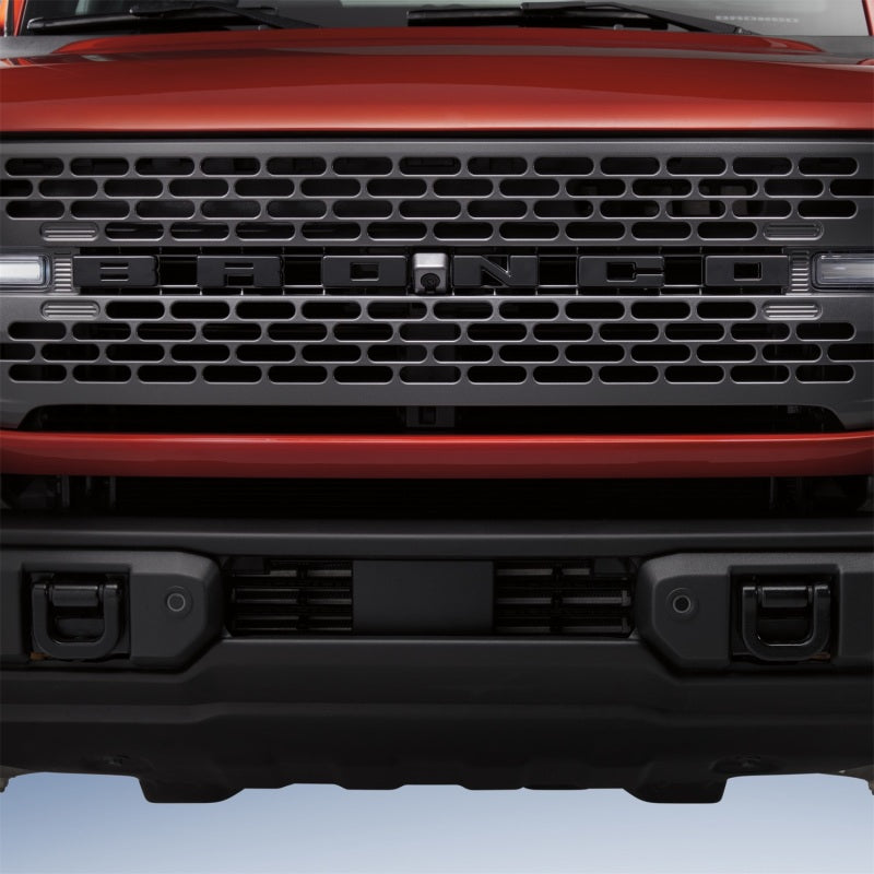 Ford Racing for 2021-2026 Bronco Grille Lettering Overlay Kit - Black