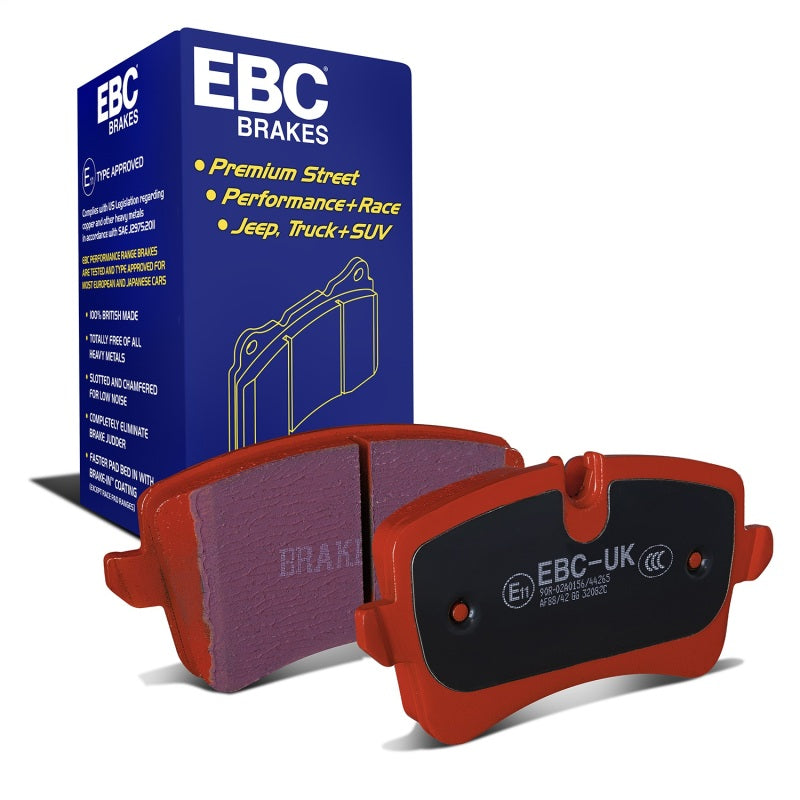 EBC 11 Audi A6 2.0 Turbo Redstuff Rear Brake Pads DP32082C