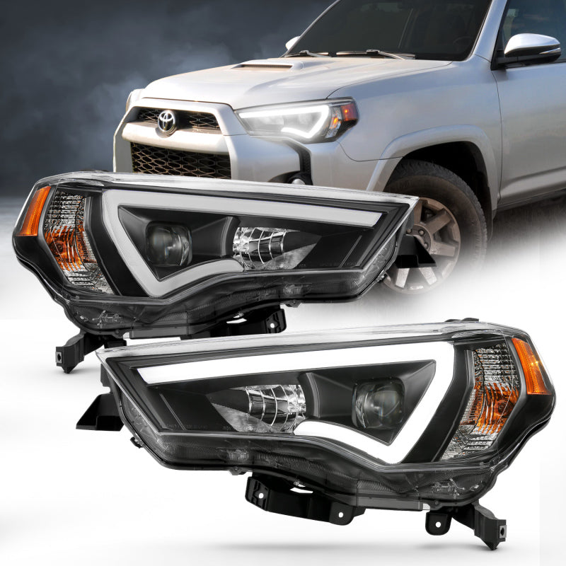 ANZO 2014-2023 Toyota 4Runner LED Projector Headlights