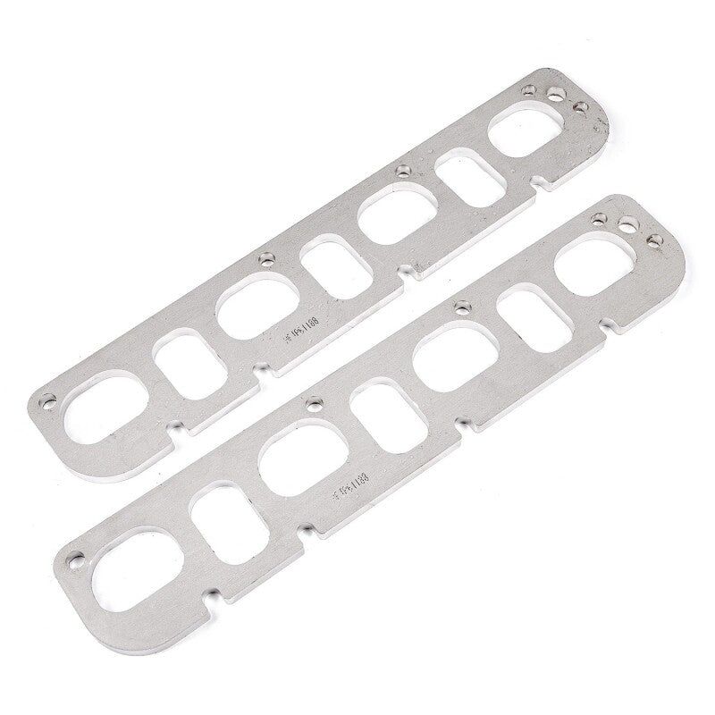 Stainless Works for Hemi 5.7L/6.1L/6.4L D-Port Shaped Header 304SS Exhaust Flanges