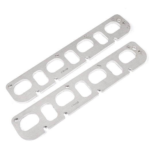 Stainless Works for Hemi 5.7L/6.1L/6.4L D-Port Shaped Header 304SS Exhaust Flanges