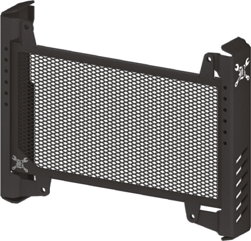 Burly Brand B10-3009B Slash Cut Radiator Guard for 2021-2026 Honda Rebel 1100