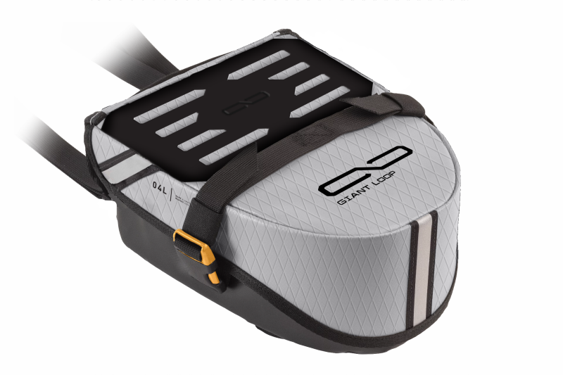 Giant Loop KRP25-G Klamath Tail Rack Pac 4L Gray Motorcycle