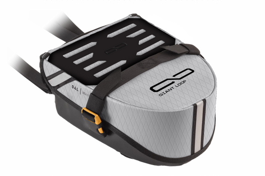 Giant Loop KRP25-G Klamath Tail Rack Pac 4L Gray Motorcycle