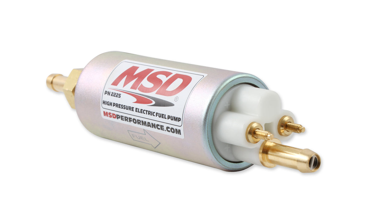 MSD 2225 High Pressure Electric Fuel Pump