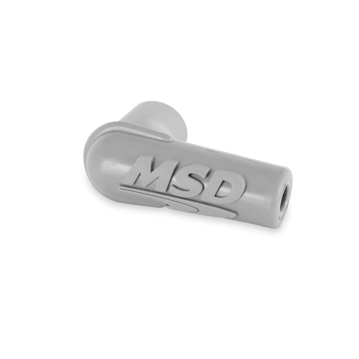 MSD 34515 90° Spark Plug Boot, Gray Silicone, 100each