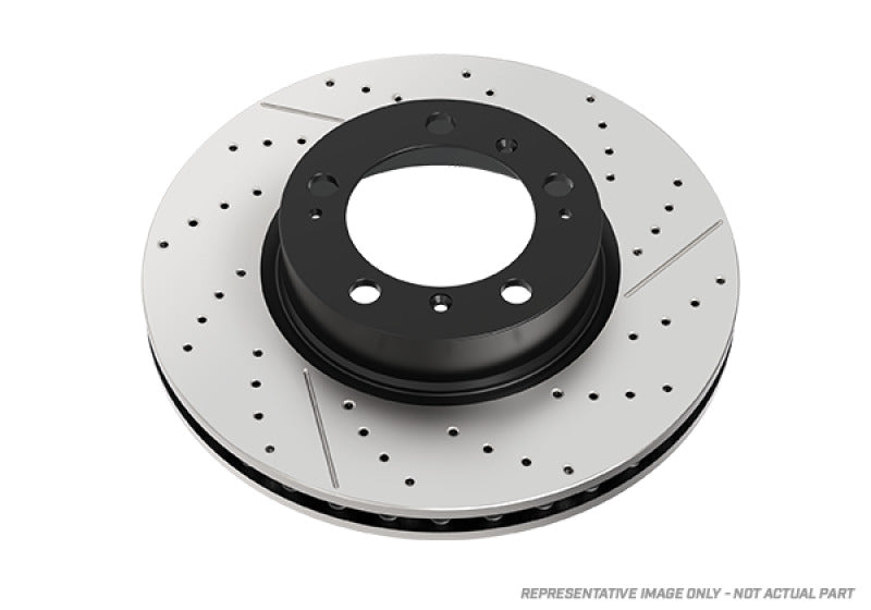 DBA 2020 Mercedes-Benz A45 (w/Vented Rear Rotor) Rear En-Shield OE Drilled Rotor