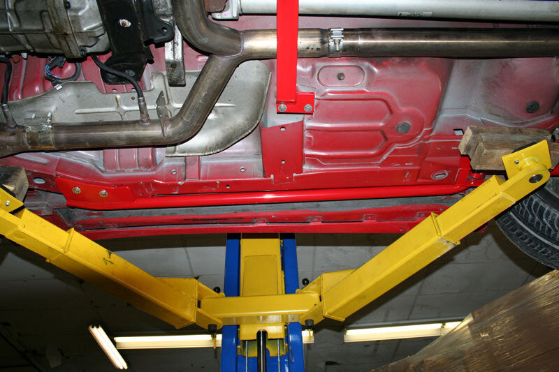 UMI Performance 2027-R Tubular Subframe Connectors Convertible Bolt-In Red
