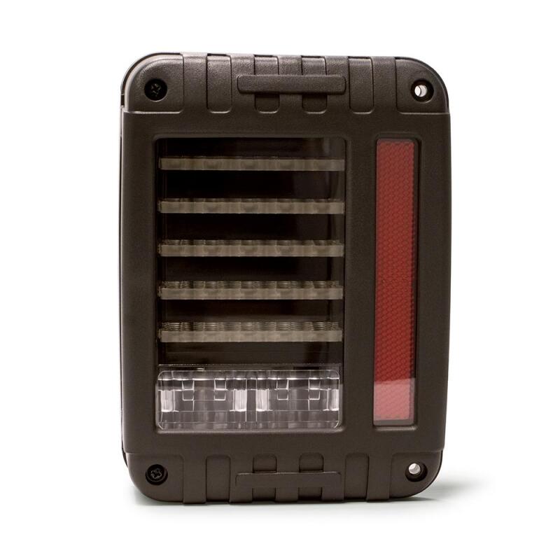 DV8 Offroad 07-18 Jeep Wrangler JK Octagon LED Tail Light - #TLJK-02