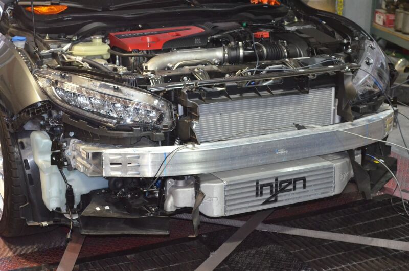 Injen 17-20 Honda Civic Type-R (FK8) I4 2.0L Bar and Plate Front Mount Intercooler - #FM1582I