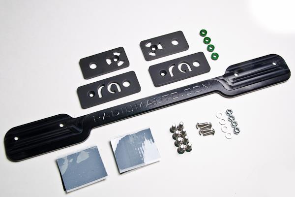 Radium Modular Rear Clam Kit Lotus Elise 2ZZ-GE Engine Black Color - #20-0051-01