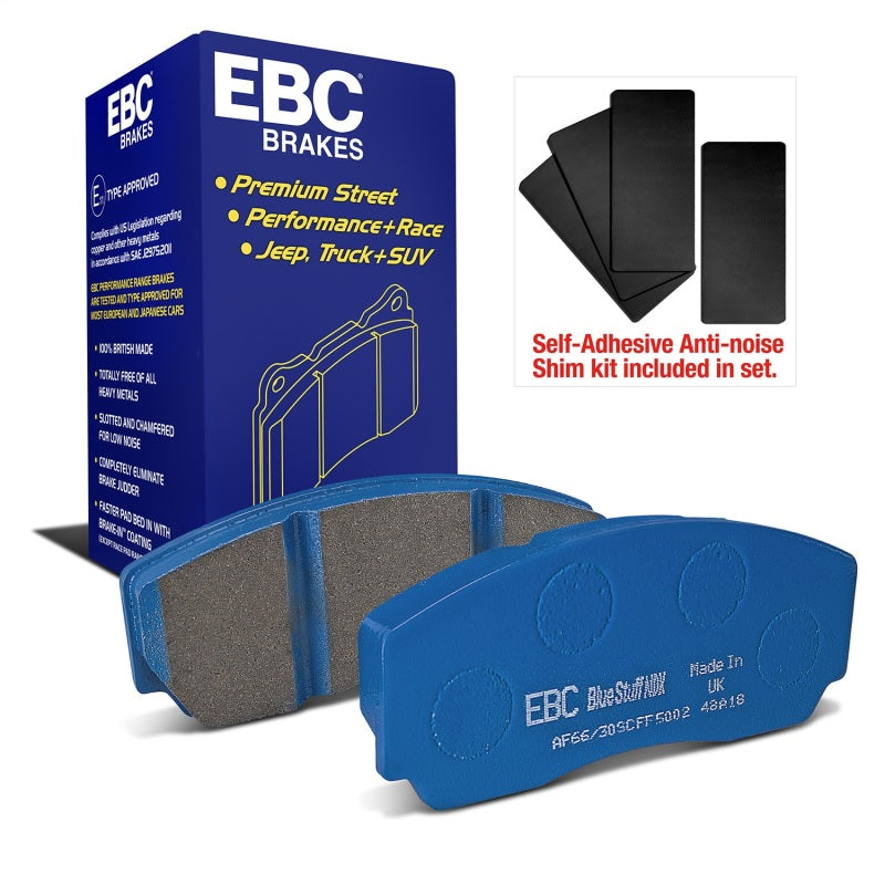 EBC 90-00 Aston Martin Vantage 5.3 (Twin Supercharged)(AP) Bluestuff Front Brake Pads DP5002NDX