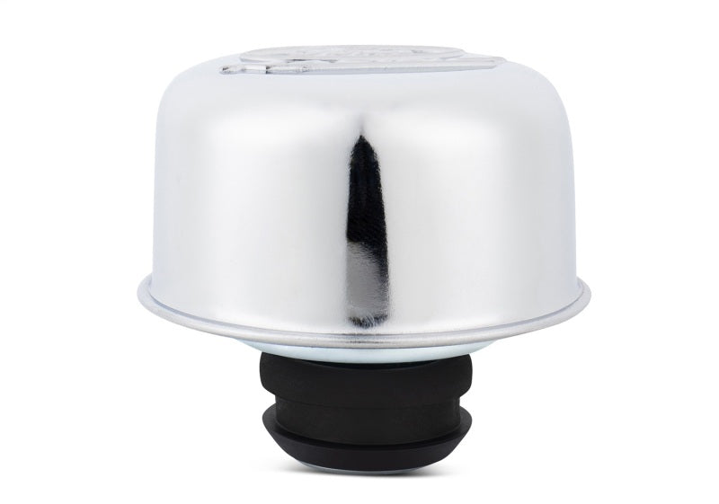 Ford Racing Chrome Breather Cap with Ford Mustang Logo