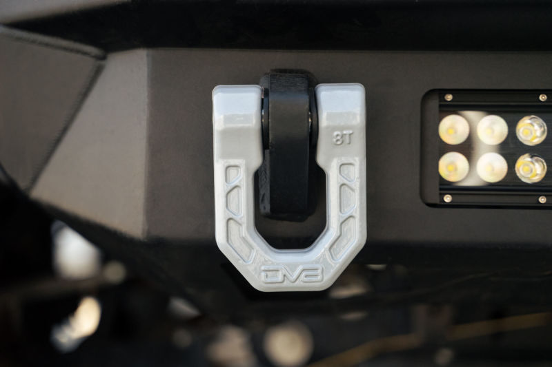 DV8 Offroad Elite Series D-Ring Shackles - Pair (Gray) - #UNSK-01GR