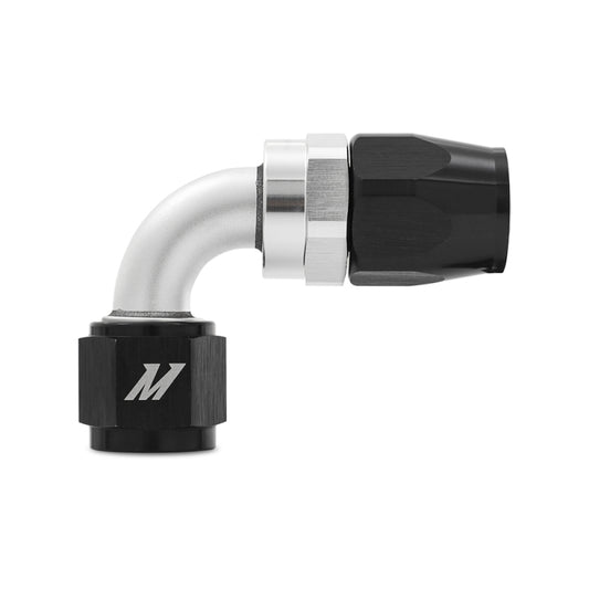 Mishimoto Aluminum -6AN 90 Degree Fitting - Black - #MMFT-SW-06-90