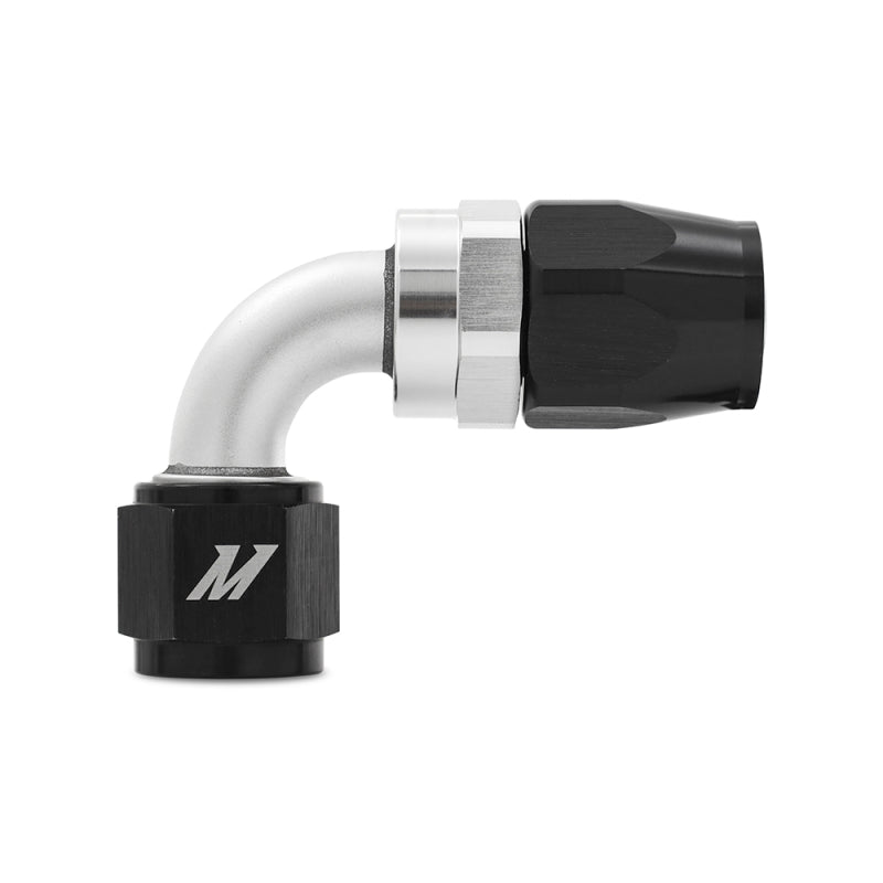 Mishimoto Aluminum -10AN 90 Degree Fitting - Black - #MMFT-SW-10-90