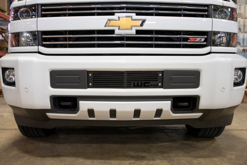 Wehrli Custom Fabrication WCF100290-GB Bumper Grille Gloss Black for 2015-2019 Chevrolet Silverado 2500 HD / 3500 HD 6.6L LML/L5P Duramax