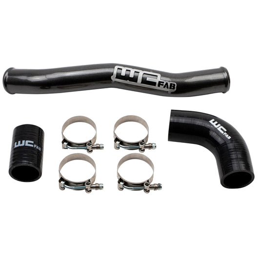 Wehrli Custom Fabrication WCF100541-GW Upper Coolant Pipe Gloss White for 2020-2026 Chevrolet Silverado / GMC Sierra 2500 HD / 3500 HD 6.6L L5P Duramax