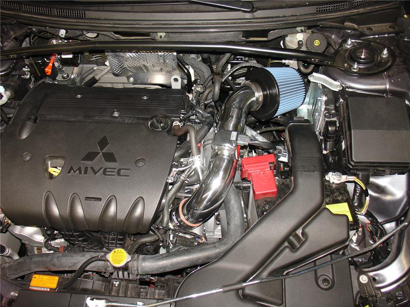 Injen 08-13 Lancer/Outlander Sport 2.0L 4 Cyl. Polished Short Ram Intake w/ MR Tech/Air Fusion - #SP1832P