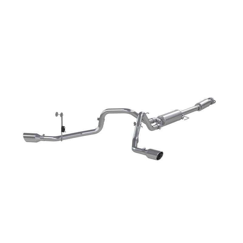 MBRP F-150/3in Cat Back 2.5in Dual Split Exit T409 Exhaust
