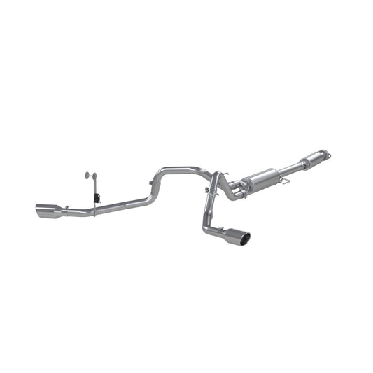 MBRP F150 2.7L/3.5L/5.0L 3in AL Cat-Back 2.5in Dual Split Side Exhaust